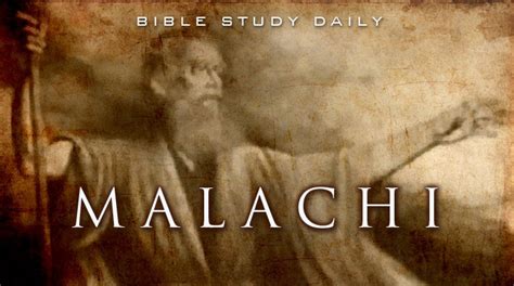 Introduction to Malachi - Bible Study Daily