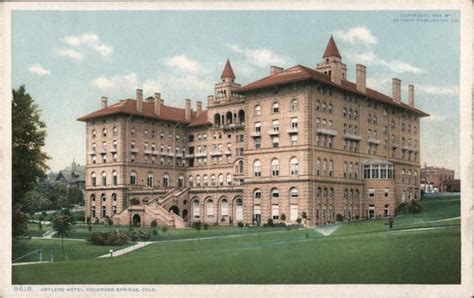 Antlers Hotel Colorado Springs, CO Postcard