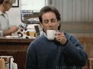 Coffee GIF - Seinfeld JerrySeinfeld Coffee - Discover & Share GIFs