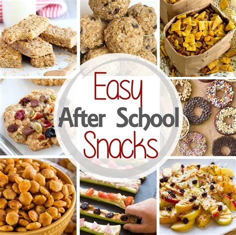 After School Snacks! | Healthy afternoon snacks, School snacks, Snacks