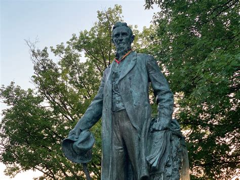 Ezra Cornell Statue, Central Ave, Ithaca, NY - MapQuest