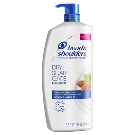 Head and Shoulders Dry Scalp Care Daily-Use Anti-Dandruff Shampoo, 32.1 ...