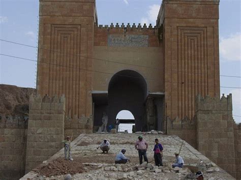 Entrance to Nineveh, Iraq | Bible history, Ancient history, Ancient ...