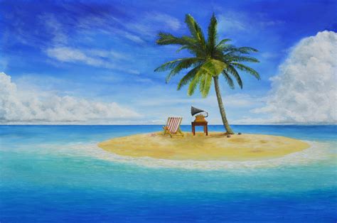 Island Time Painting by Brad Thomas - Jose Art Gallery