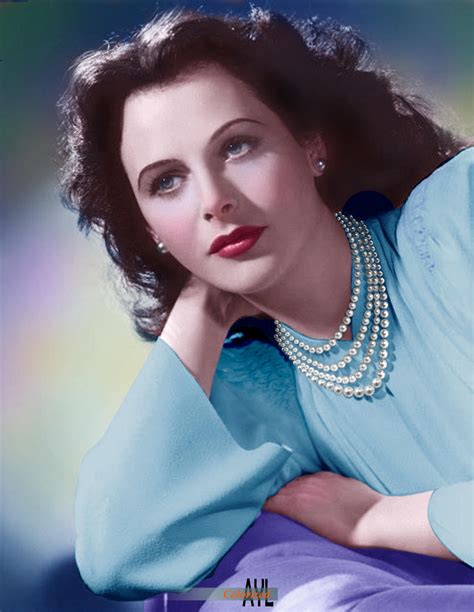 Hedy Lamarr, 1940 , colors by Alex Lim by AlexYLim on DeviantArt