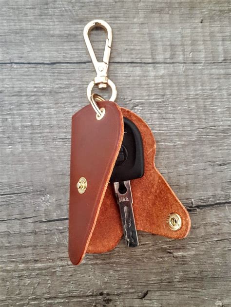 Leather Key Fob Keychain patterns 3 Different PDF Keychain | Etsy