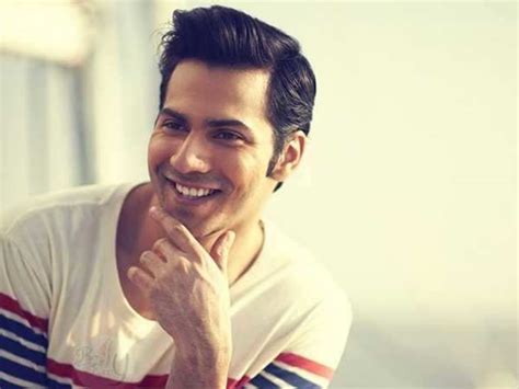 Varun Dhawan colours his hair blue! | Filmfare.com