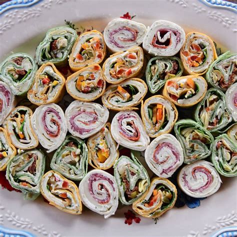 Pinwheels 3 Ways | Recipe | Food network recipes, Recipes appetizers ...