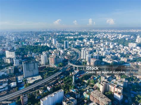 Aerial View Cityscape Of Chittagong City Bangladesh Stock Photo ...