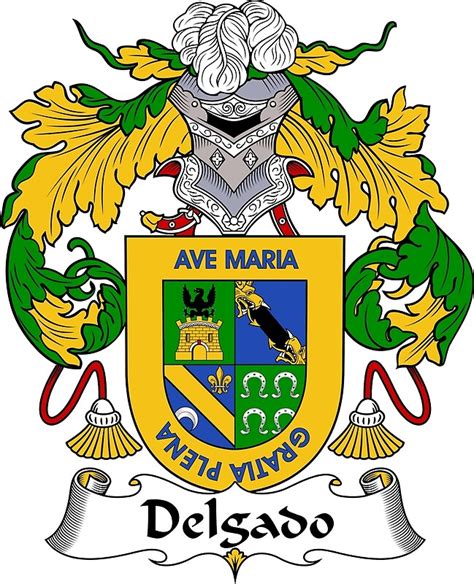 "Delgado Coat of Arms/Family Crest" by William Martin | Redbubble