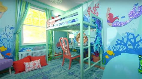 20 Stylish Ideas For Decorating Your Kid's Bedroom With A Mermaid Theme