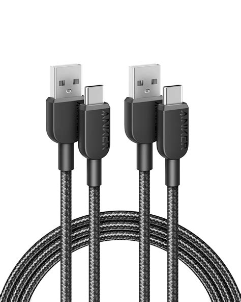 Anker USB C Charger Cable [2 Pack, 6ft], 310 Type C Charger Cable Fast ...