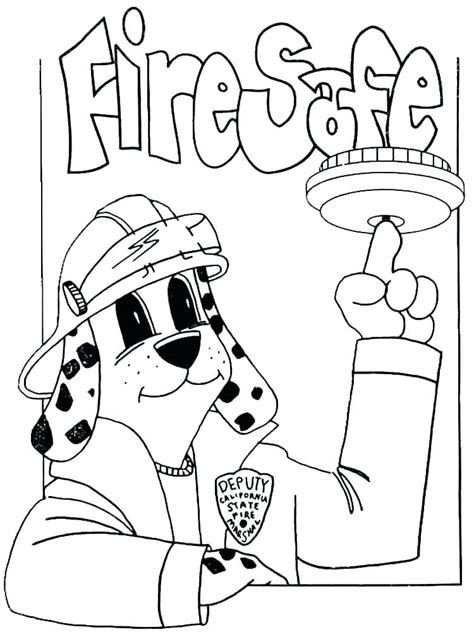 Fire Prevention Week Coloring Pages Coloring Pages