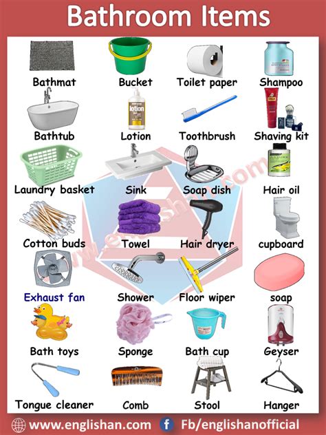 Bathroom Accessories Names In English – Everything Bathroom