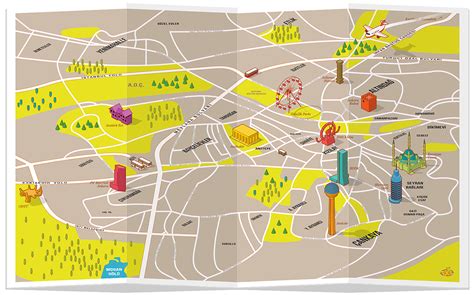 ankara map :: Behance