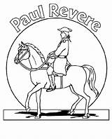 Printable Pictures Of Paul Revere  Word Searches sketch template