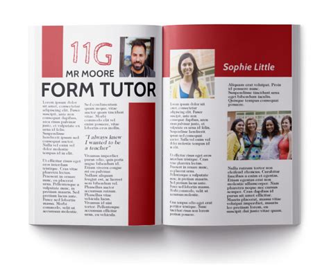 10 Amazing Yearbook Layout Examples