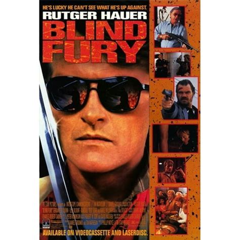 Blind Fury Movie Poster (11 x 17) - Walmart.com - Walmart.com