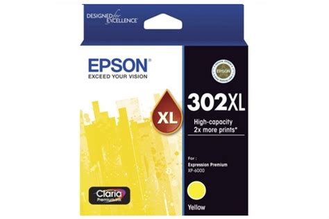 Epson XP-6000 Yellow High Yield Ink Cartridge (Genuine) - Ink Channel ...