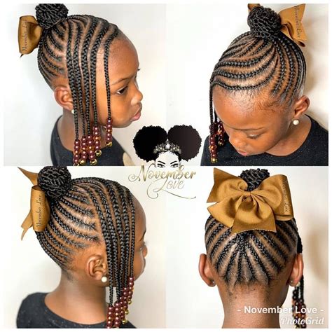 Cornrow Braid Hairstyles For Kids