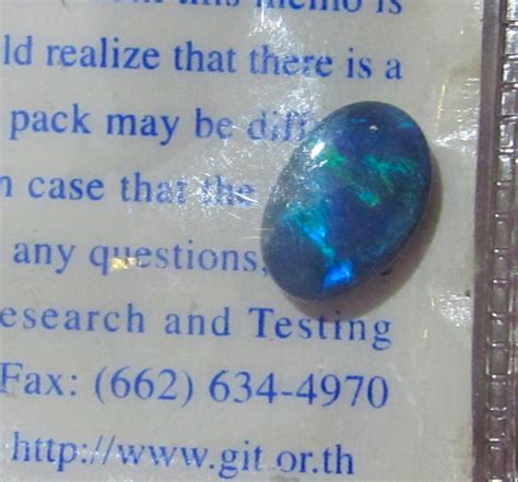 Blue green opal from famous Heritage opal mine in Australian.