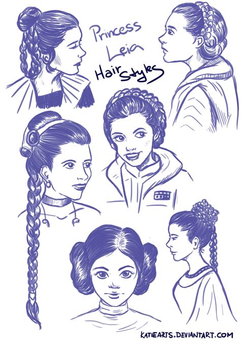 Princess Leia's hairstyles | Star wars art, Star wars geek, Star wars costumes