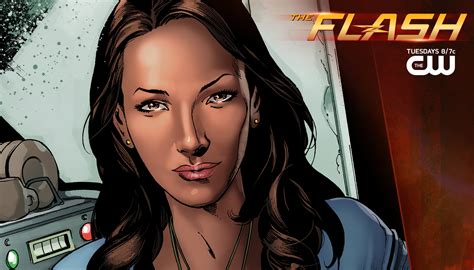 The Flash Character Card: Iris West