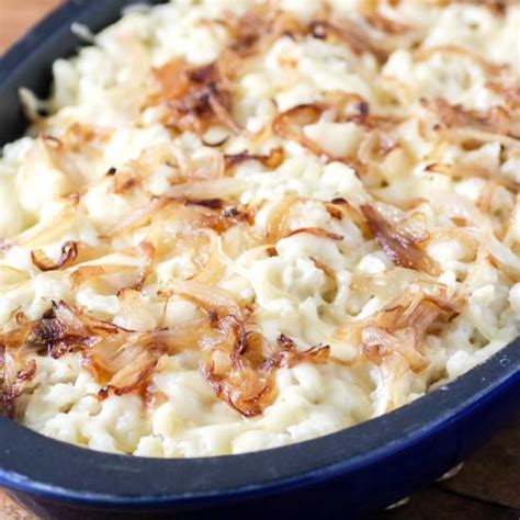 Cheese Spaetzle Recipe (Kaesespaetzle) | RecipeLion.com