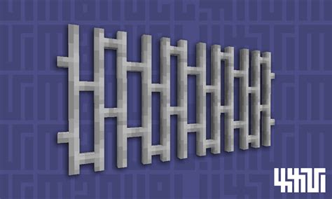 XXVI's Enhanced Iron Bars Minecraft Texture Pack