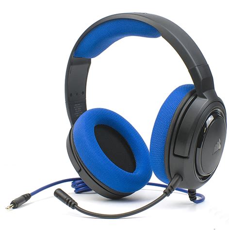 Corsair HS35 Stereo Gaming Headset Blue - Game Hub