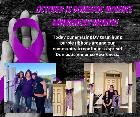 Domestic Violence Awareness Month! – Community Chest