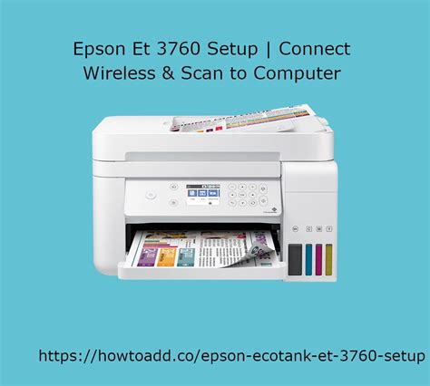 Epson Et 3760 Setup | Connect Wireless & Scan to Computer