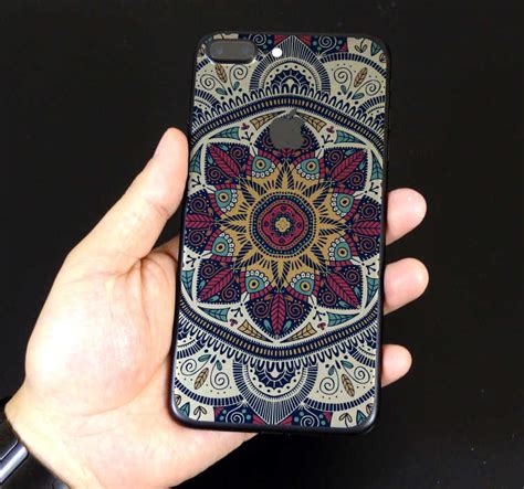 Mandala iPhone Phone Sticker - TenStickers