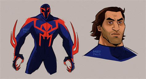 Miguel O' Hara (Spider Man 2099) by AngeloFalls on DeviantArt