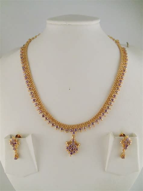 1gm Gold Jewelry Necklace Sets