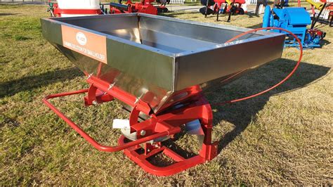 2020 New 600l Stainless Steal Fertilizer Spreader 3 point spreaders ...