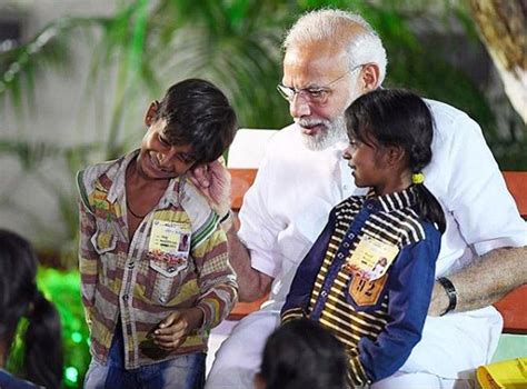 These cute pictures prove Narendra Modi is every child's favourite