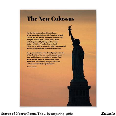 What Is The Poem On The Statue Of Liberty | Statue Of Liberty