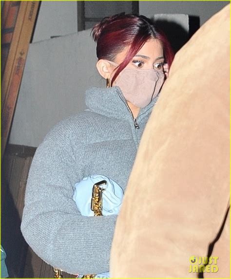 Kylie Jenner Debuts Red Hair While Out Christmas Shopping!: Photo ...