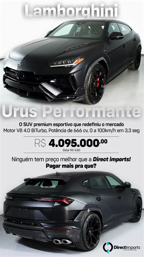 Lamborghini Urus Performante 2023 - Direct Imports