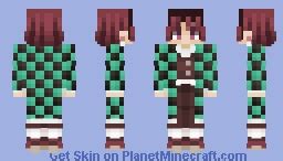 Tanjiro Kamado Minecraft Skin