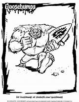 Scholastic Goosebumps Werewolf coloring Page  Monster Pages sketch template
