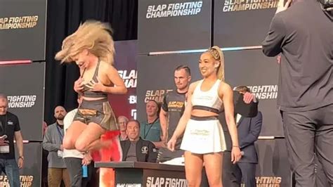 Slap Fighting Championship: Pretty girls score devastating hits before ...