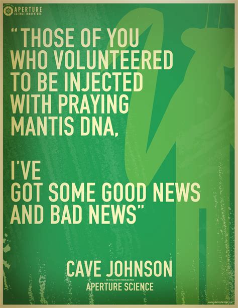 Cave Johnson Quotes. QuotesGram