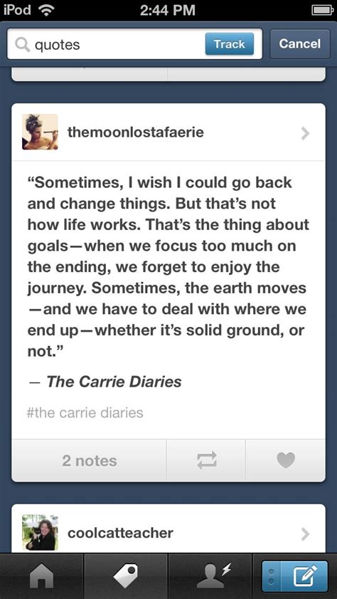 Quotes From The Carrie Diaries. QuotesGram