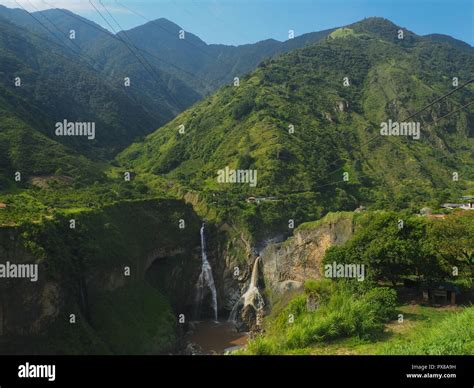 Waterfalls in Banos, Ecuador Stock Photo - Alamy