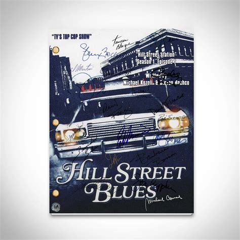 Hill Street Blues Transcript Limited Signature Edition | RARE-T