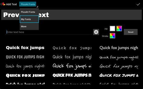 How to Install Custom Fonts to PicsArt - Create + Discover with PicsArt