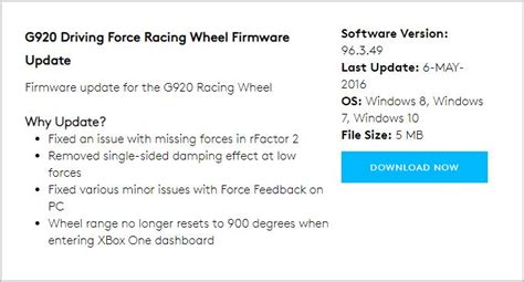 Logitech G920 Driver Download for Windows 11/10/8/7 - Driver Easy