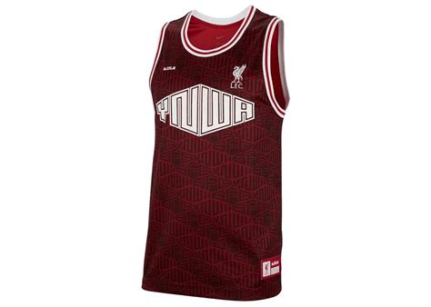 Nike DNA LeBron James Liverpool FC Jersey Black/Burgundy/White - FW23 - US